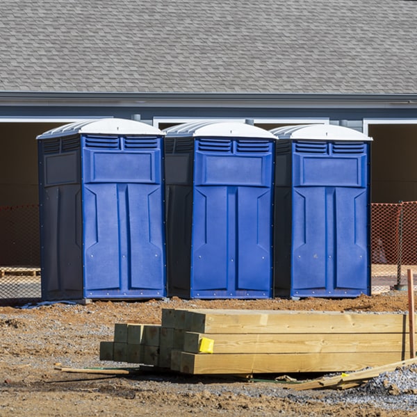 are there any additional fees associated with porta potty delivery and pickup in Whitehall MT